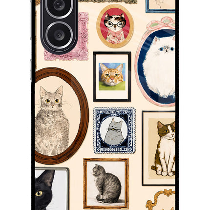 Mirror Cats Samsung M36 5G Metal Case Back Cover by Casekaro