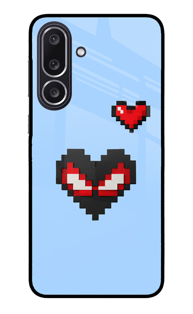 Peter Heart Samsung M36 5G Metal Case Back Cover by Casekaro
