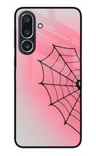 Pink Web Samsung M36 5G Metal Case Back Cover by Casekaro