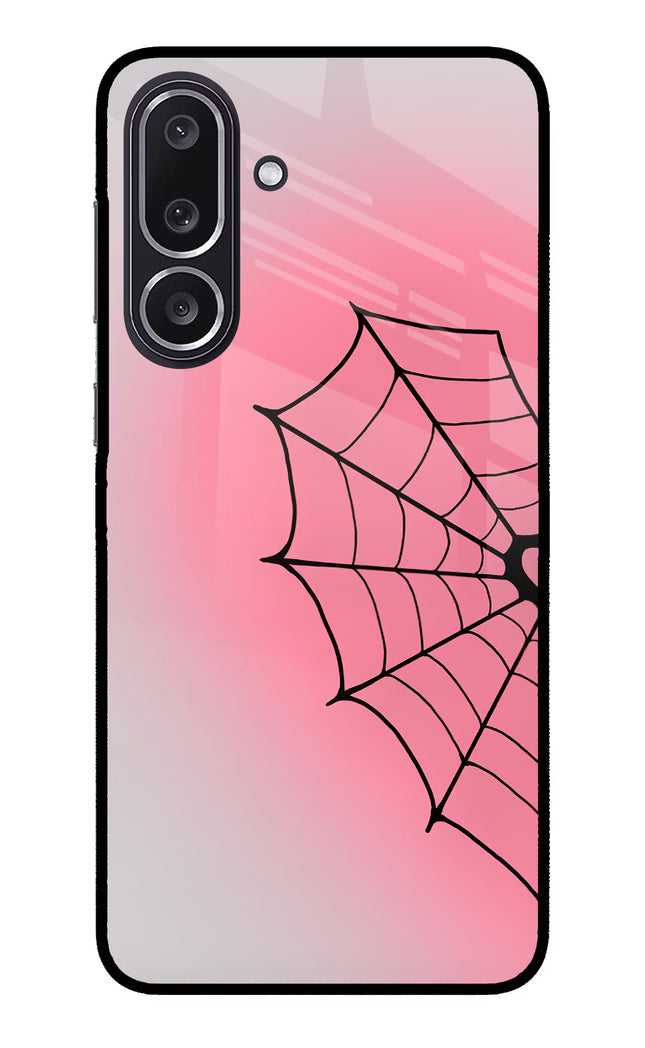 Pink Web Samsung M36 5G Metal Case Back Cover by Casekaro