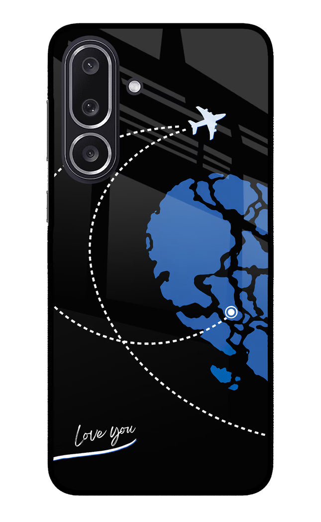 Love Orbit Samsung M36 5G Metal Case Back Cover by Casekaro