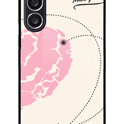 Miss Orbit Samsung M36 5G Metal Case Back Cover by Casekaro