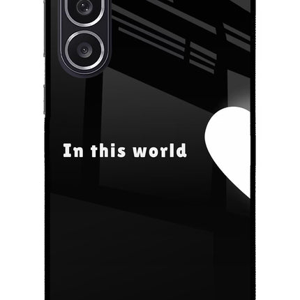 This World Samsung M36 5G Metal Case Back Cover by Casekaro