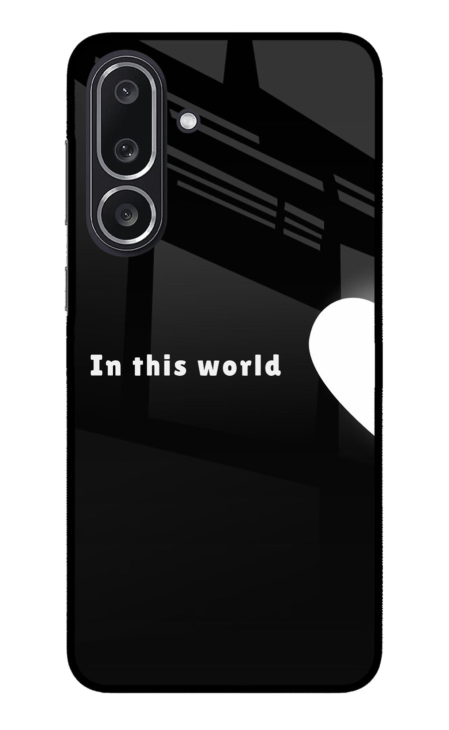 This World Samsung M36 5G Back Cover, Metal case