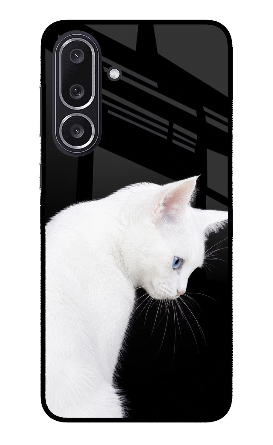 Snow Gaze Samsung M36 5G Back Cover, Metal case