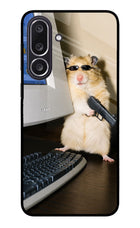 Hacker Hamster Samsung M36 5G Metal Case Back Cover by Casekaro
