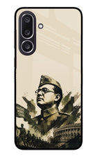 Netaji Rising Samsung M36 5G Metal Case Back Cover by Casekaro