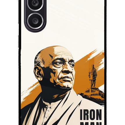 Sardar Patel Iron Will Samsung M36 5G Metal Case Back Cover by Casekaro