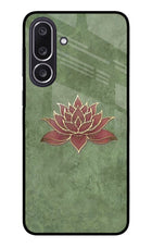 Lotus Grace Samsung M36 5G Metal Case Back Cover by Casekaro