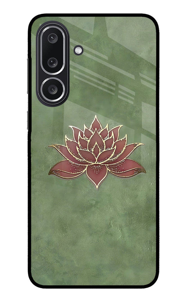 Lotus Grace Samsung M36 5G Metal Case Back Cover by Casekaro