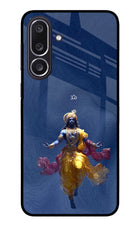 Cosmic Krishna Samsung M36 5G Metal Case Back Cover by Casekaro