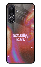 Pink Aura Samsung M36 5G Metal Case Back Cover by Casekaro