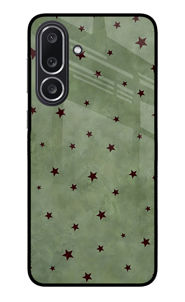 Green Stars Samsung M36 5G Metal Case Back Cover by Casekaro