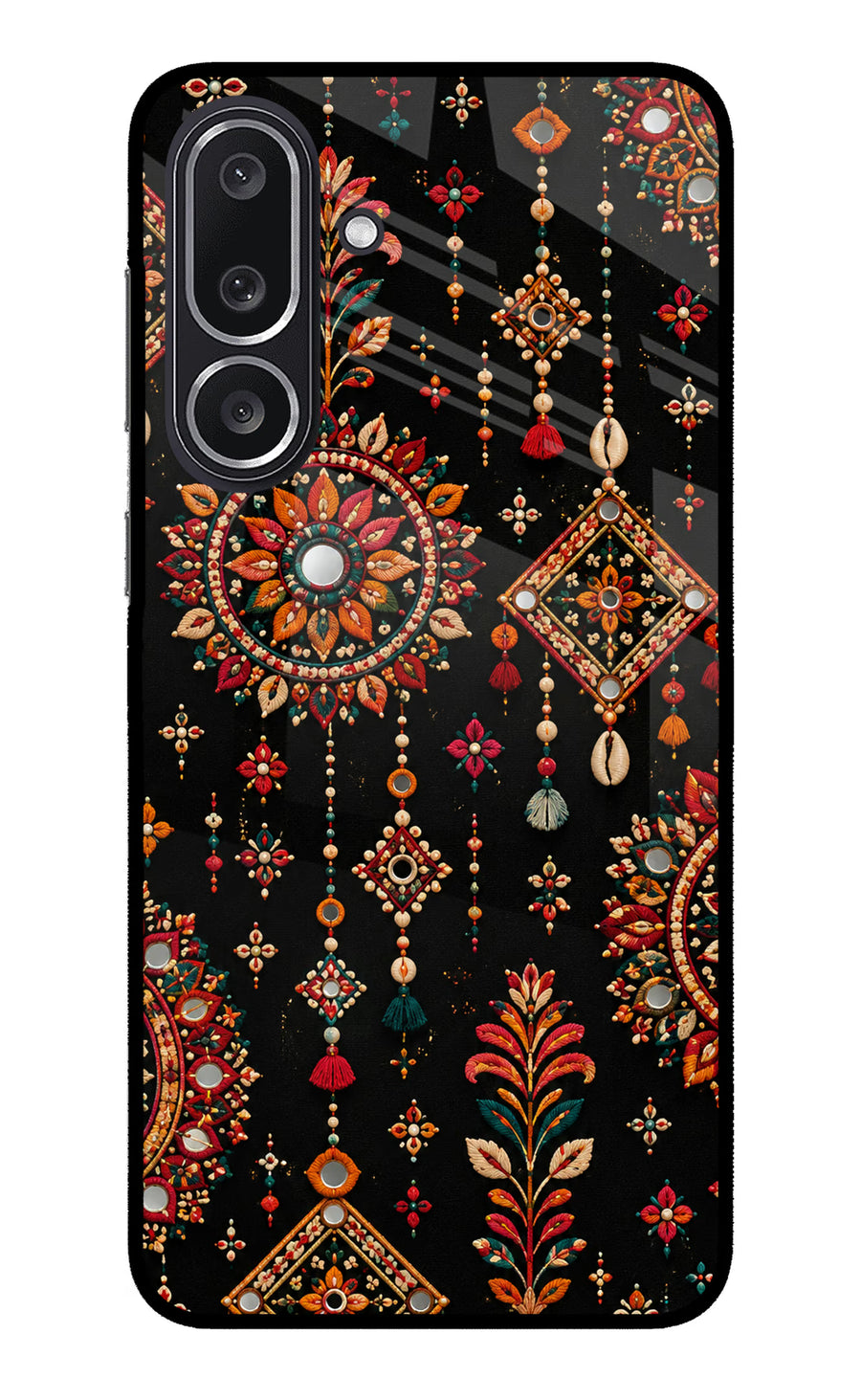 Boho Noir Samsung M36 5G Back Cover, Metal case
