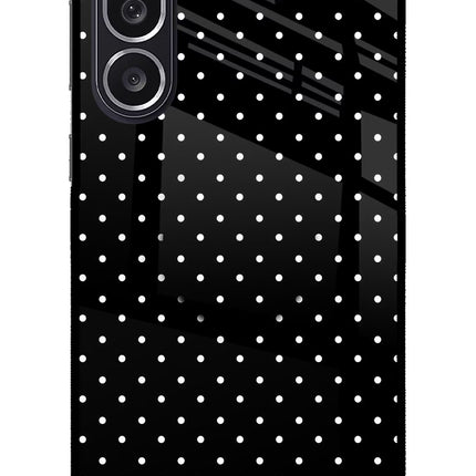 White Dots Samsung M36 5G Pop Case by Casekaro