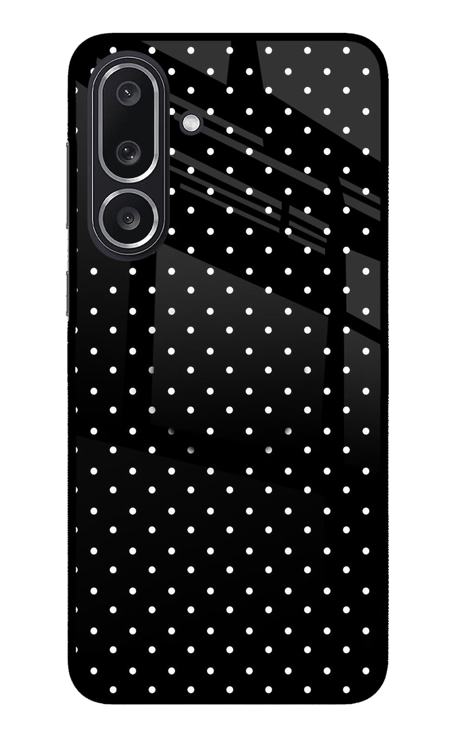 White Dots Samsung M36 5G Pop Case, Metal case