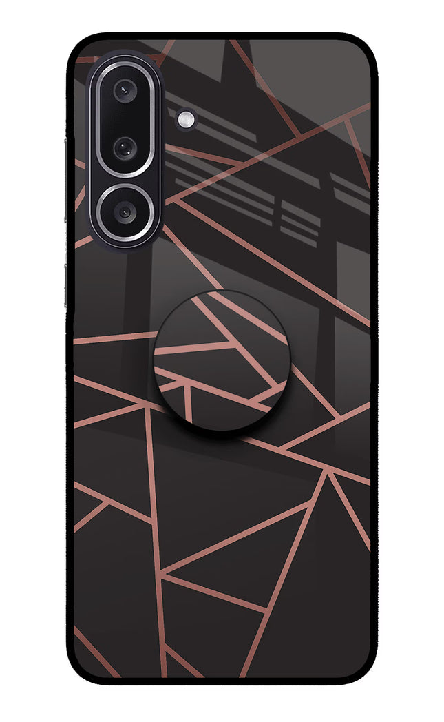 Geometric Pattern Samsung M36 5G Pop Case by Casekaro