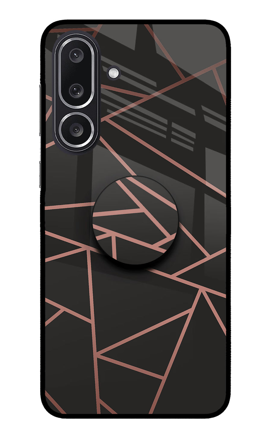 Geometric Pattern Samsung M36 5G Pop Case, Metal case