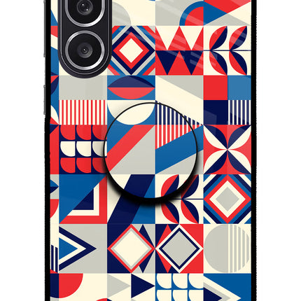 Colorful Pattern Samsung M36 5G Pop Case by Casekaro