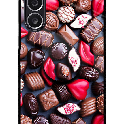 Chocolates Samsung M36 5G Pop Case by Casekaro