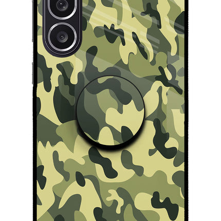 Camouflage Samsung M36 5G Pop Case by Casekaro