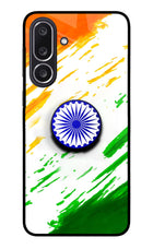 Indian Flag Ashoka Chakra Samsung M36 5G Pop Case by Casekaro