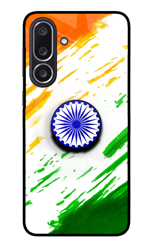 Indian Flag Ashoka Chakra Samsung M36 5G Pop Case by Casekaro