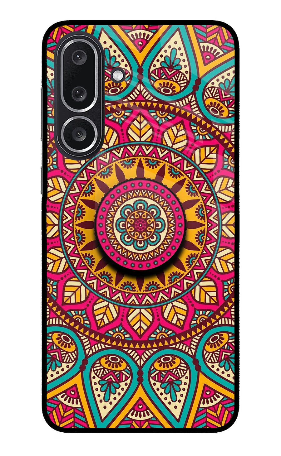 Mandala Samsung M36 5G Pop Case, Metal case