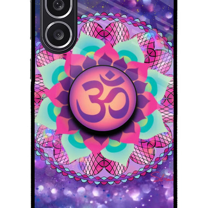 Om Purple Samsung M36 5G Pop Case by Casekaro