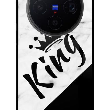 King Vivo X300 Metal Case Back Cover by Casekaro
