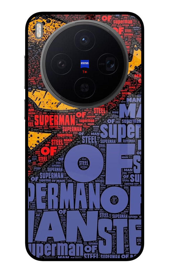 Superman Vivo X300 Metal Case Back Cover by Casekaro