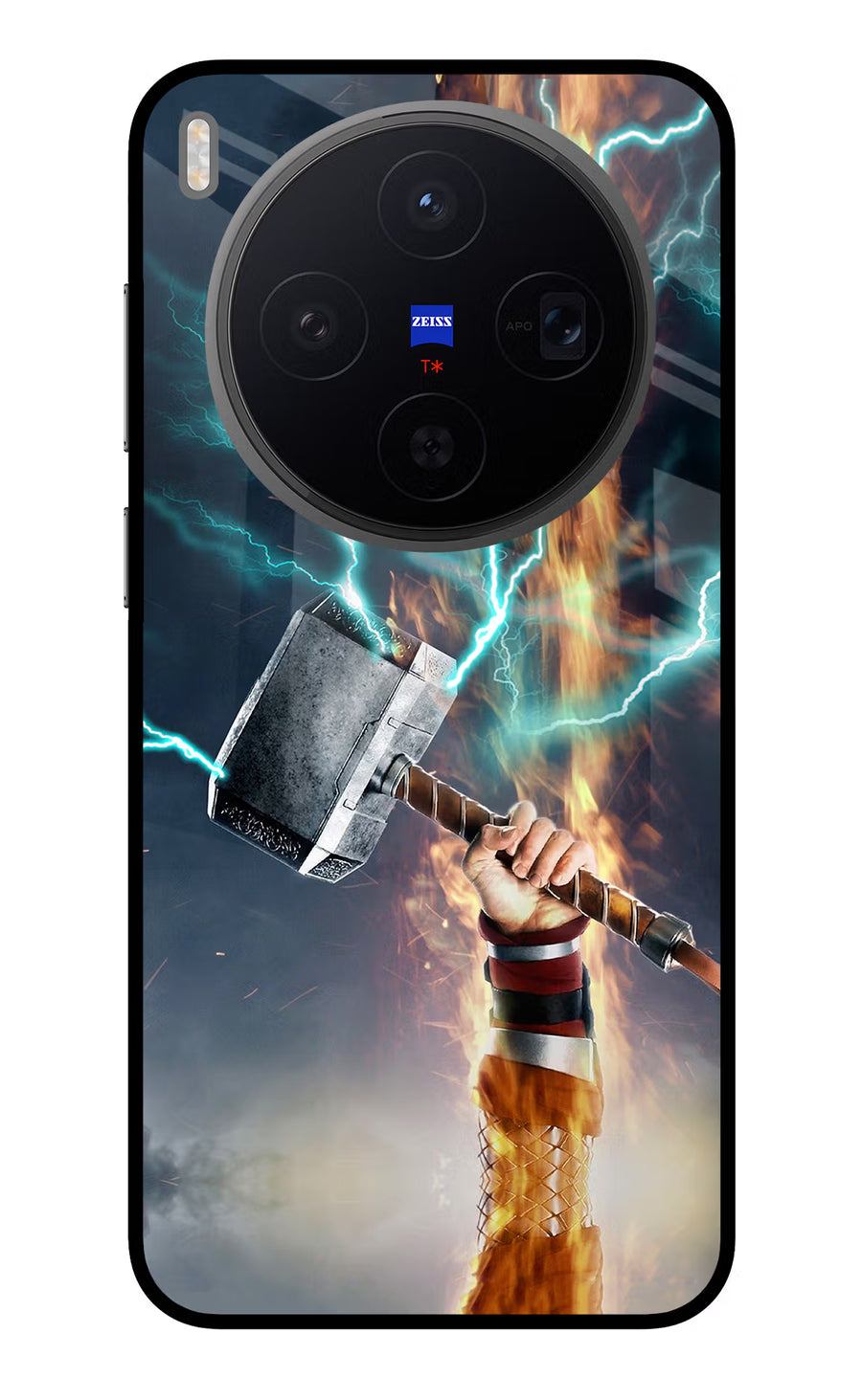 Thor Hammer Mjolnir Vivo X300 Back Cover, Metal case