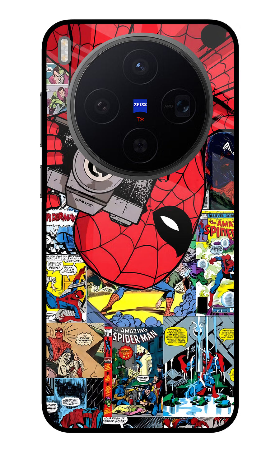 Spider Man Vivo X300 Back Cover, Metal case