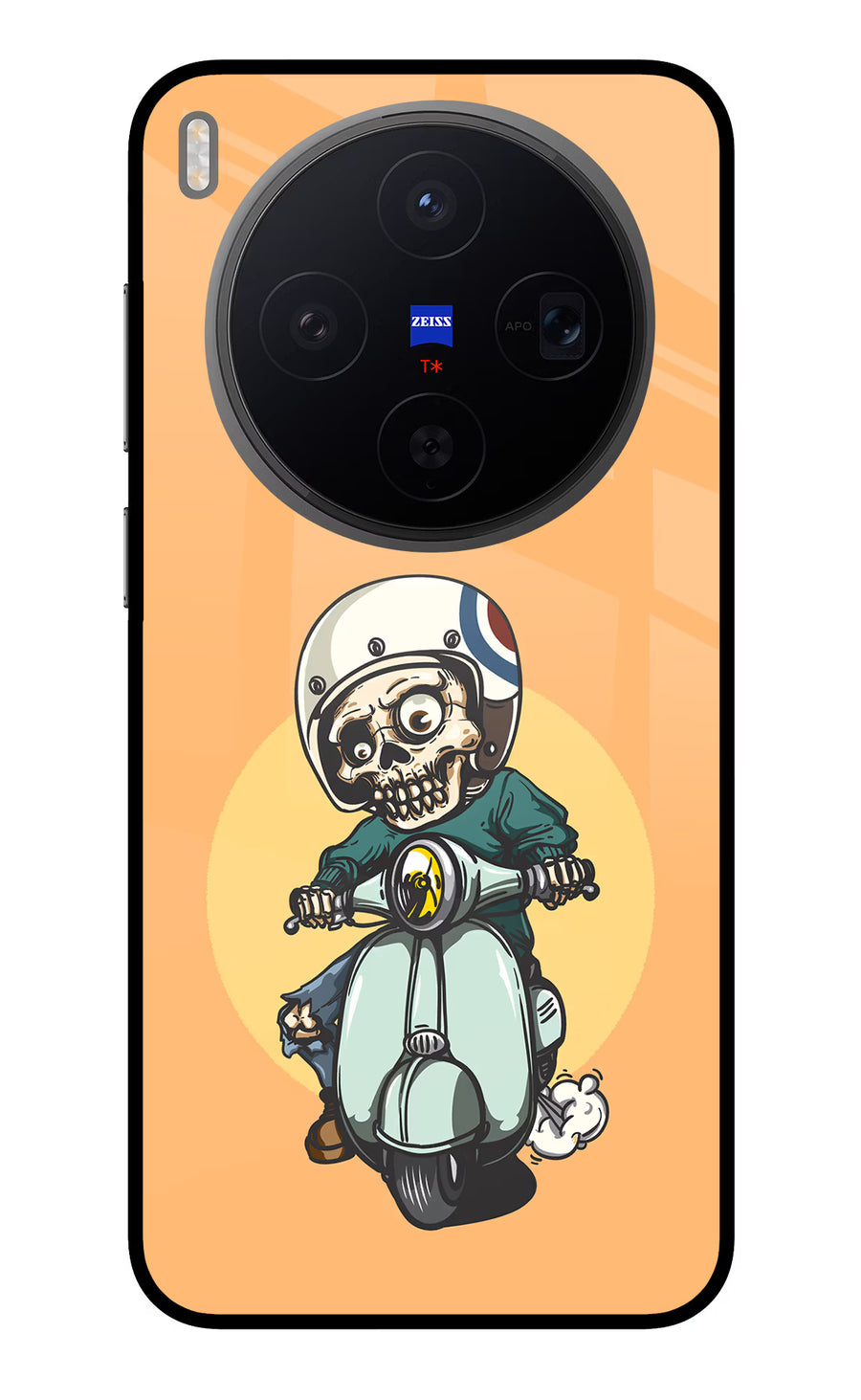 Undead Biker Vivo X300 Back Cover, Metal case