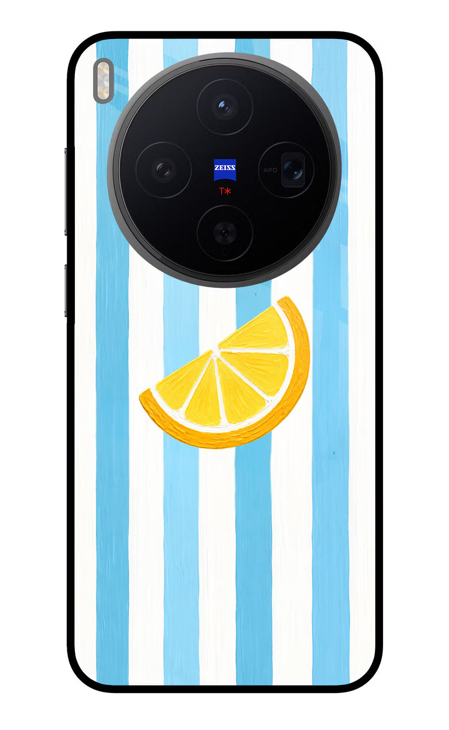 Summer Lemon Vivo X300 Back Cover, Metal case
