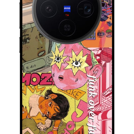 Funkover Vivo X300 Metal Case Back Cover by Casekaro