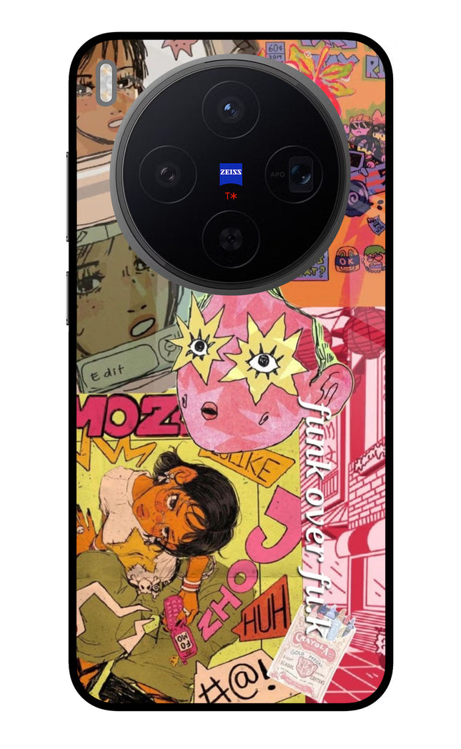 Funkover Vivo X300 Metal Case Back Cover by Casekaro