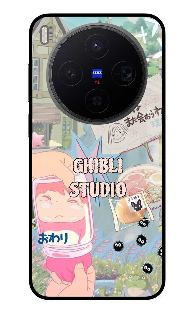 Studio Ghibli Vivo X300 Metal Case Back Cover by Casekaro