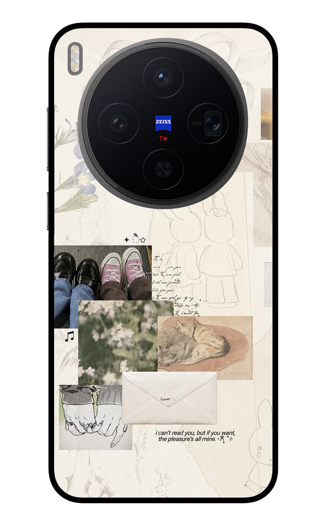 Soft Aesthetic Vivo X300 Metal Case Back Cover by Casekaro