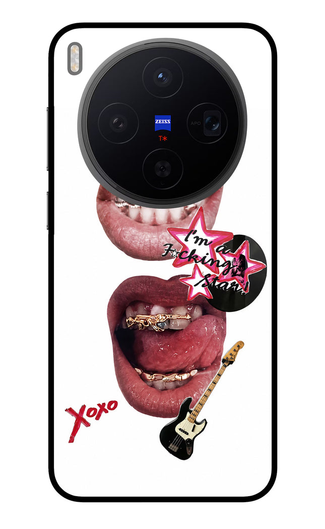 Rockstar Vivo X300 Metal Case Back Cover by Casekaro