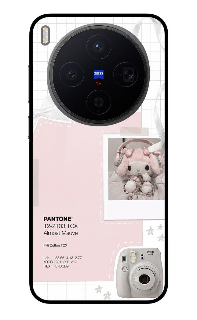 Pantone Asthetic Vivo X300 Metal Case Back Cover by Casekaro