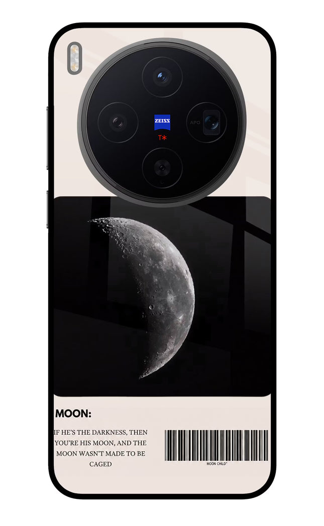 Moon Phase Vivo X300 Metal Case Back Cover by Casekaro