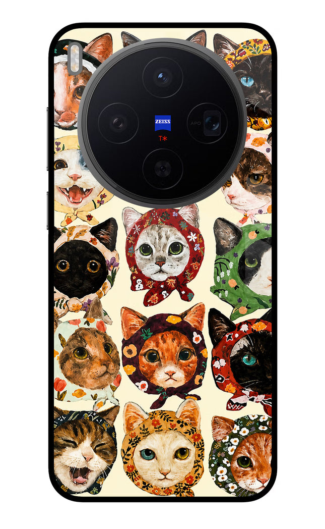 Cool Cat Vivo X300 Metal Case Back Cover by Casekaro