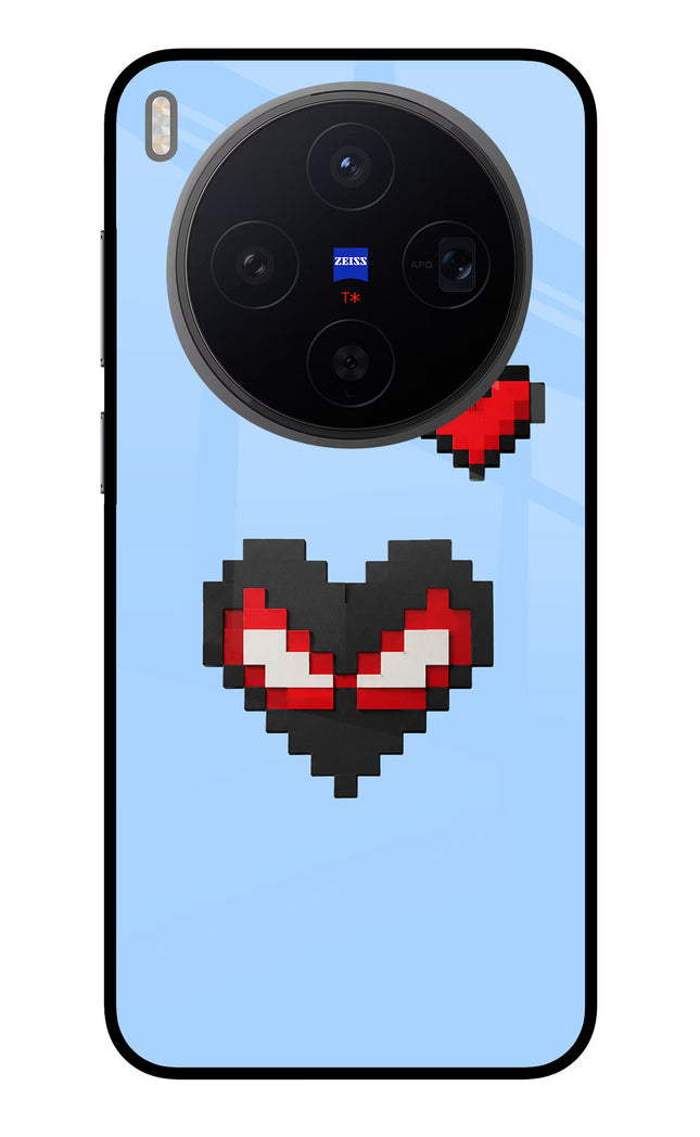 Peter Heart Vivo X300 Metal Case Back Cover by Casekaro