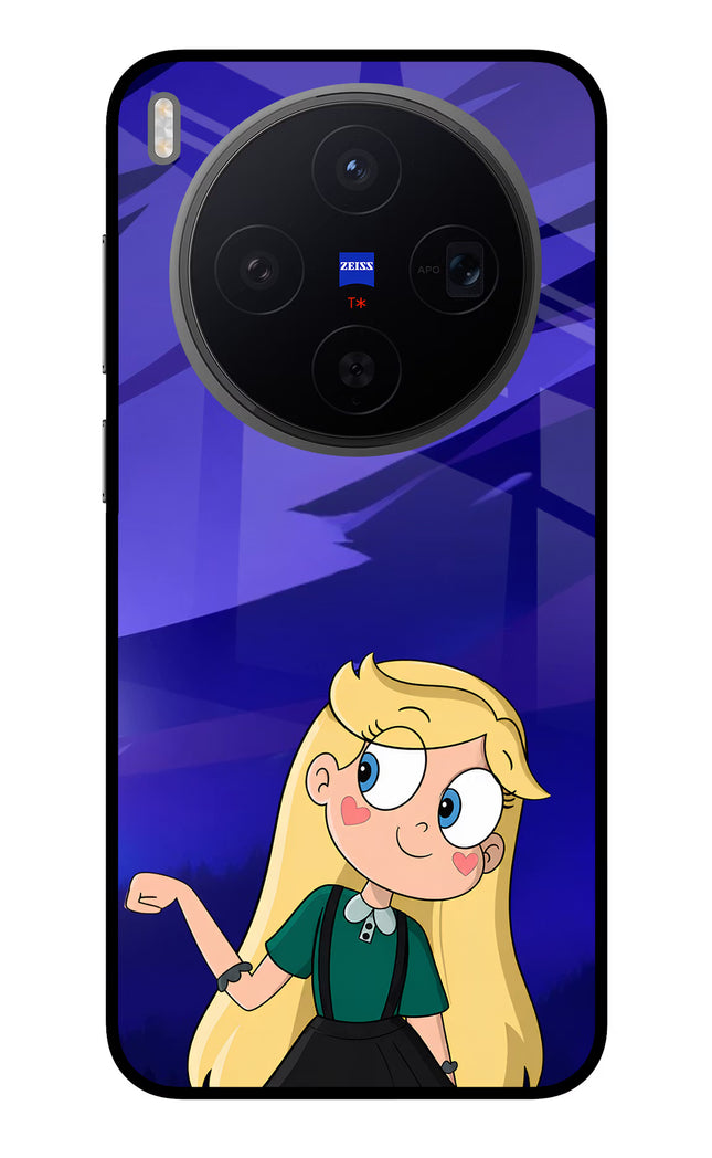Star Glow Vivo X300 Metal Case Back Cover by Casekaro