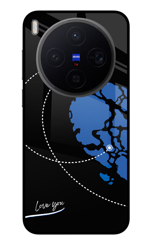 Love Orbit Vivo X300 Metal Case Back Cover by Casekaro