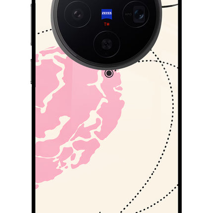 Miss Orbit Vivo X300 Metal Case Back Cover by Casekaro