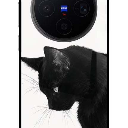 Shadow Gaze Vivo X300 Metal Case Back Cover by Casekaro