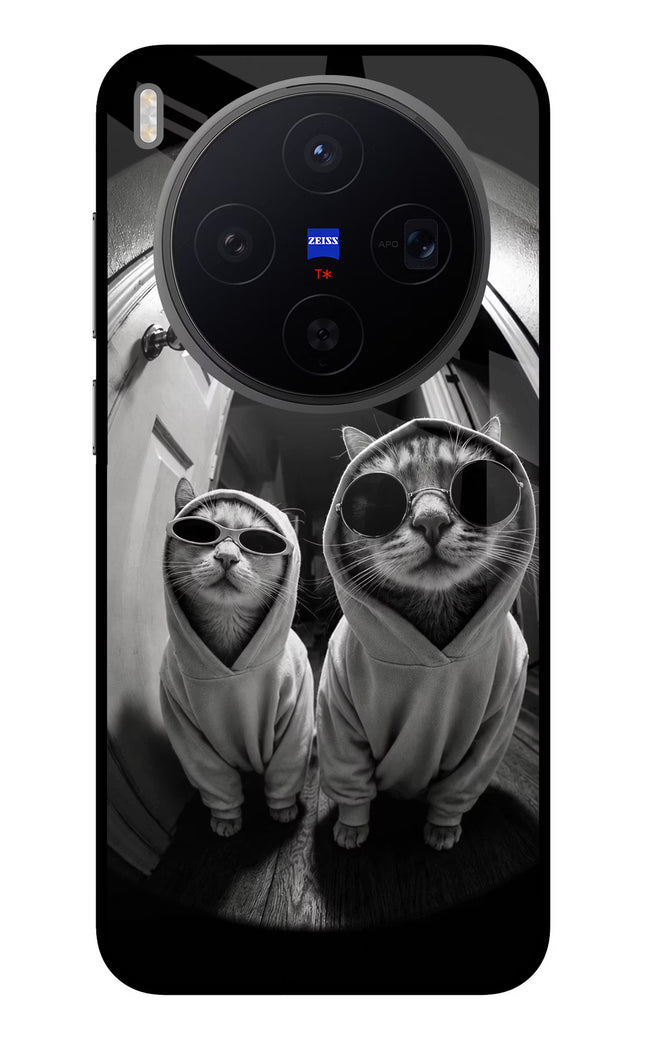 Hood Cats Vivo X300 Metal Case Back Cover by Casekaro
