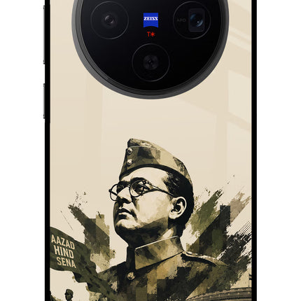 Netaji Rising Vivo X300 Metal Case Back Cover by Casekaro